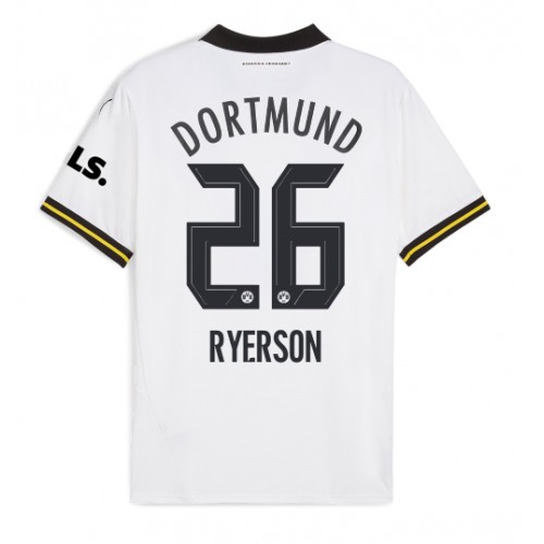 Fotbalové Dres Borussia Dortmund Julian Ryerson #26 Alternativní 2024-25 Krátký Rukáv